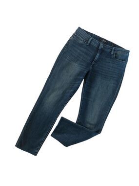 LUCKY Brand Lolita Skinny Jeans women's size 10 / 30 frayed hem zip front